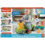 Tractor de Aprendizaje 4 en 1 Farm to Market - Fisher Price