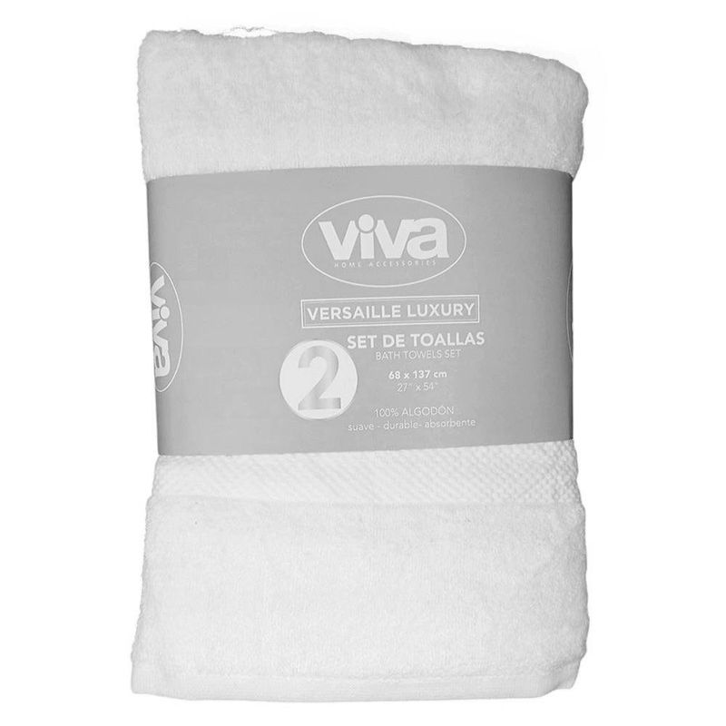 Set de 2 Toallas de Baño