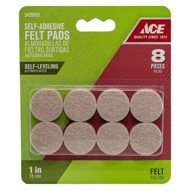 Protector Autoadhesivo de Fieltro 1 Plg