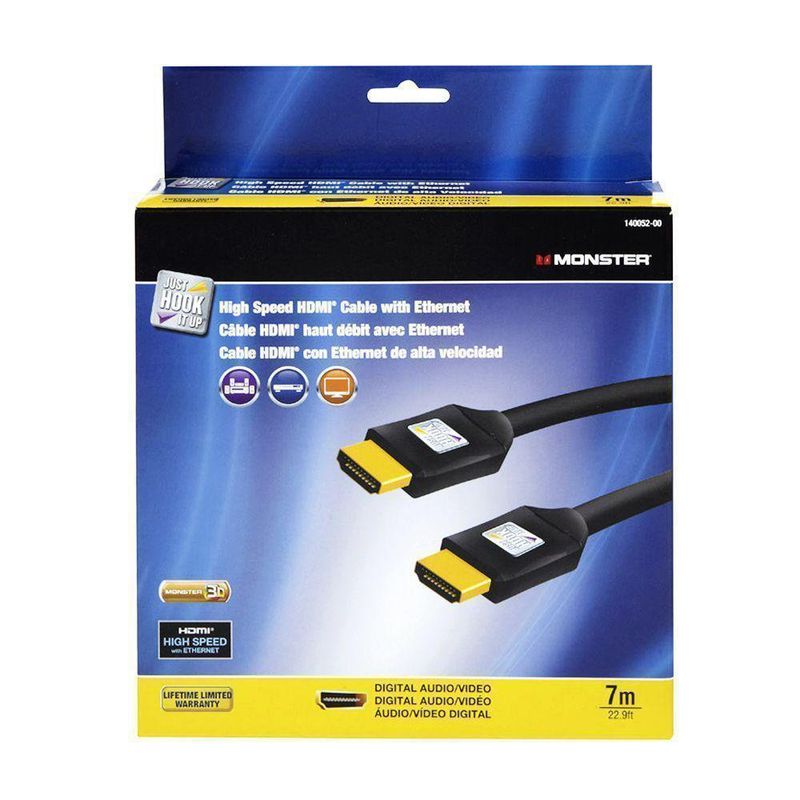 Cable De Audio Y Video Hdmi 7.62 Metros - Monster