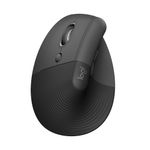 Mouse Ergonómico Vertical Izquierdo Negro Grafito - Logitech