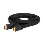 Cable HDMI Plano Macho Macho 7.6 M Negro