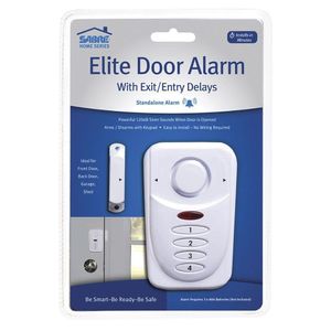 Alarma Plastica Para Puerta, Blanca - Sabre
