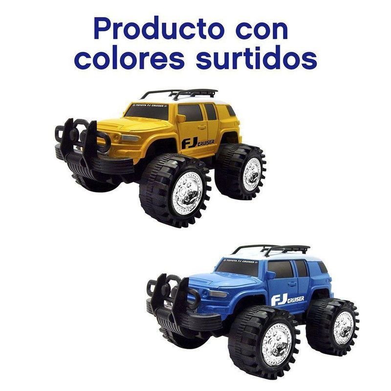 Carro Toyota FJ Cruiser A Fricción Diseño Surtido - Nil