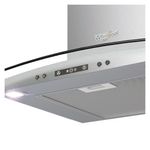 Campana De Pared Con Vidrio Curvo 35 Plg - Whirlpool