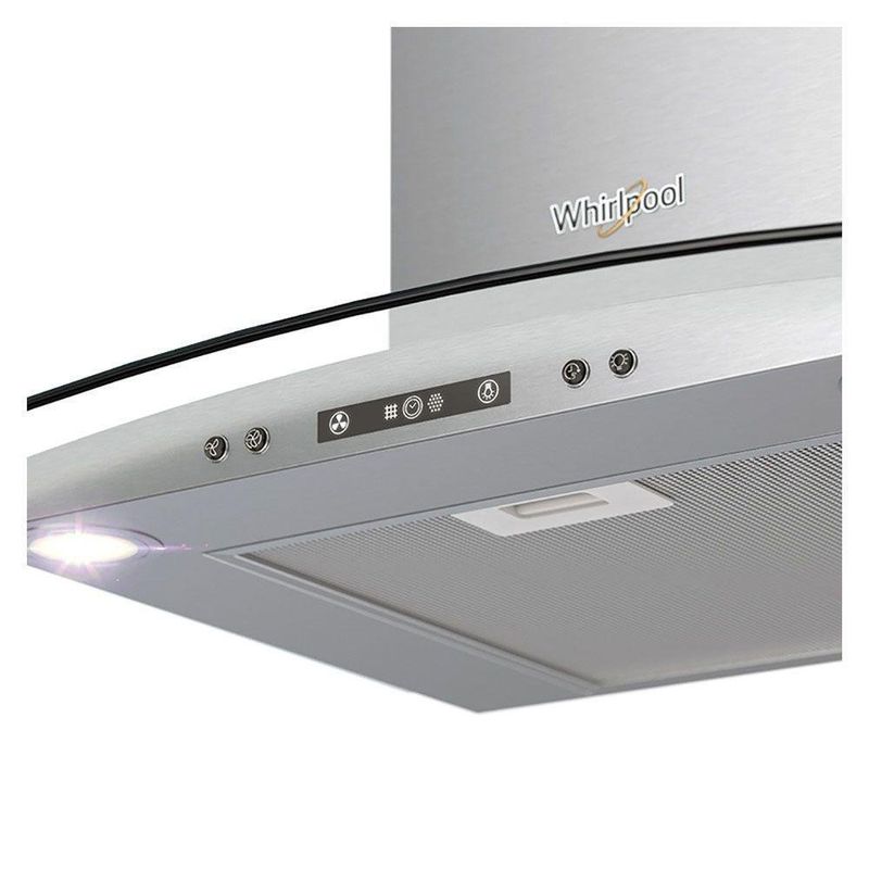 Campana De Pared Con Vidrio Curvo 35 Plg - Whirlpool