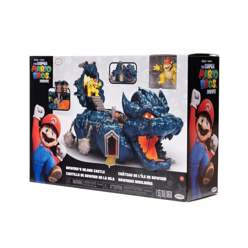 Castillo De Bowser En La Isla - Super Mario