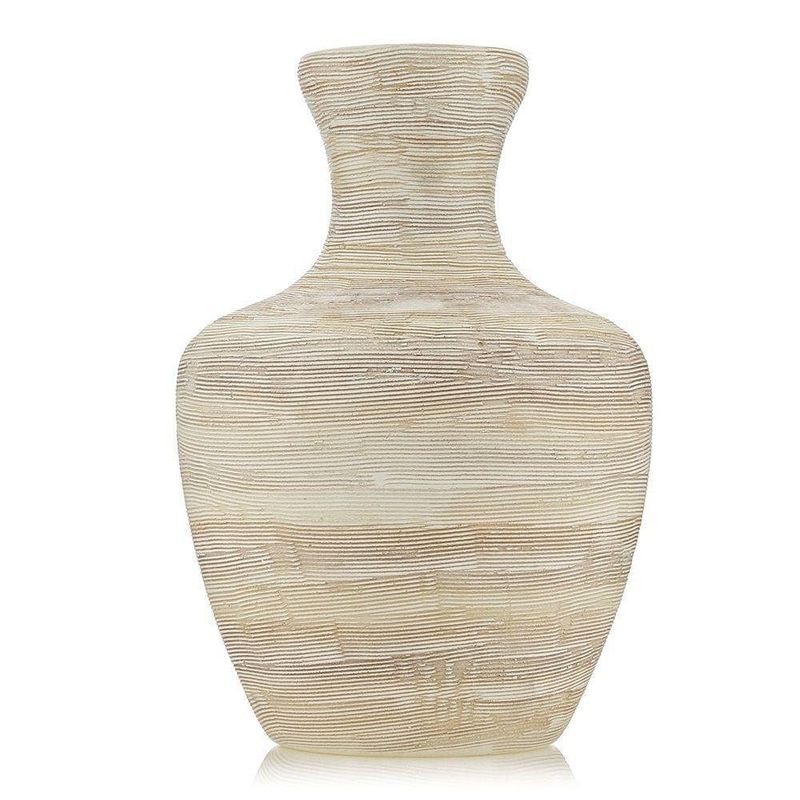 Florero Duncan Textura Peach Terracota - Topis