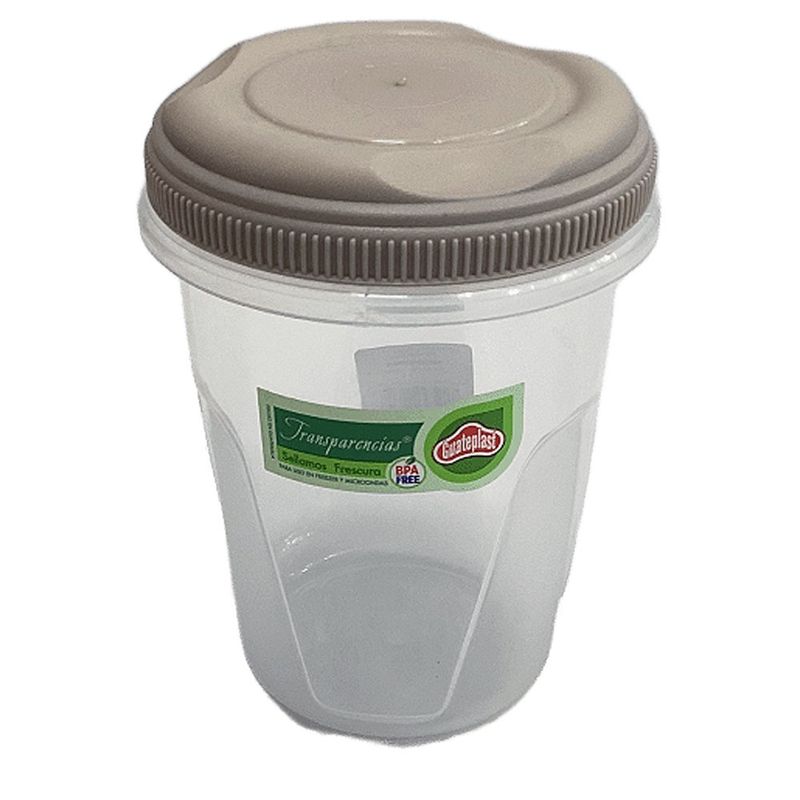 Cilindro Domo con Rosca 4 Tazas Marfil