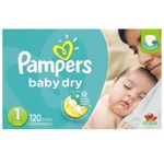 Pañales Baby Dry Talla S1 - Pampers