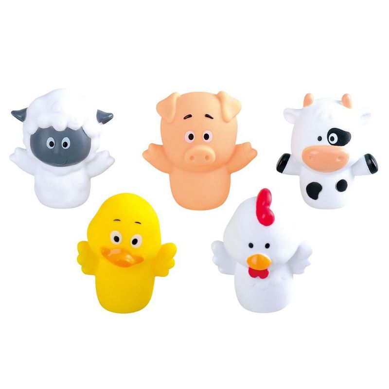 Juguete Para El Baño Títeres Amigos De La Granja - Playgo