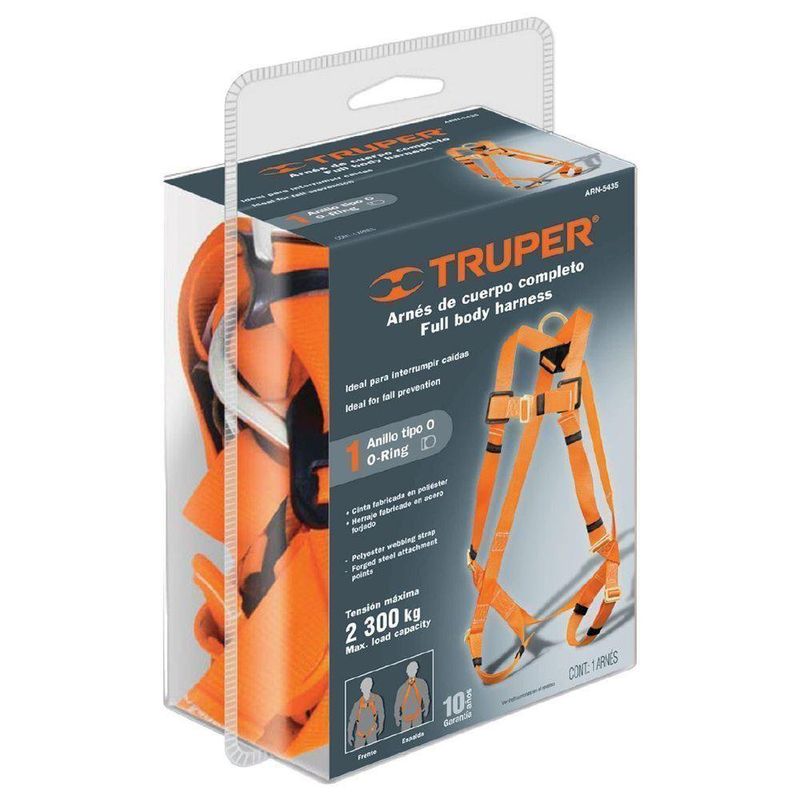 Arnés De Cuerpo Completo De 1 Anillo - Truper