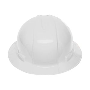 Casco de Seguridad Matraca Ala Ancha Blanco