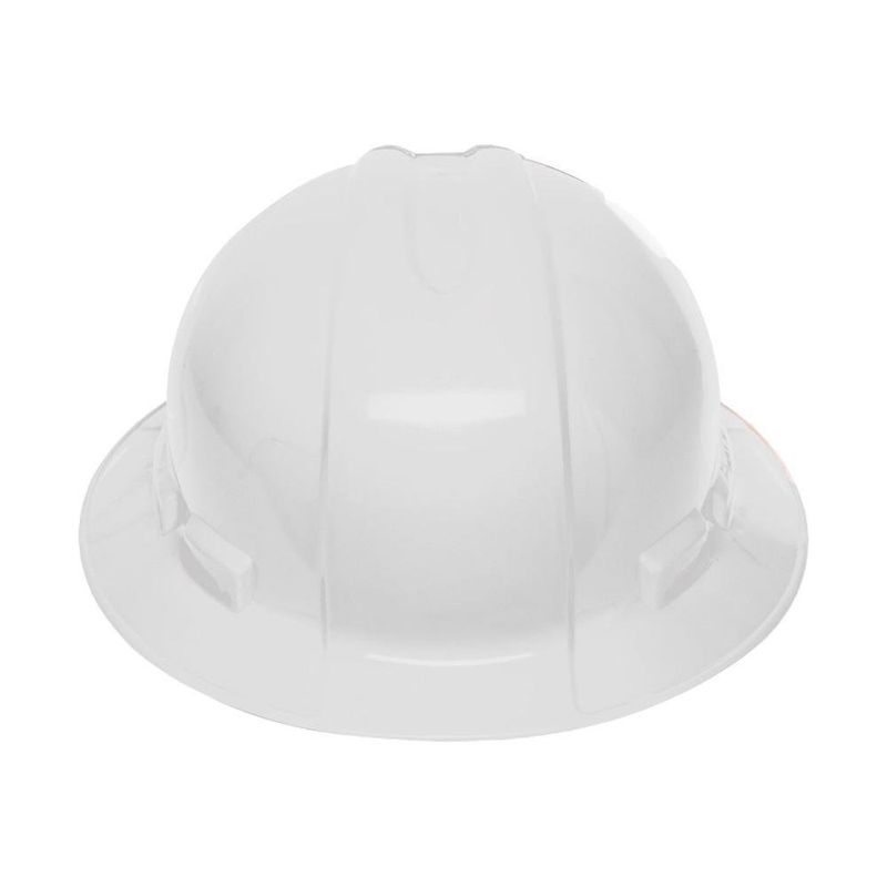 Casco de Seguridad Matraca Ala Ancha Blanco