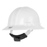 Casco de Seguridad Matraca Ala Ancha Blanco