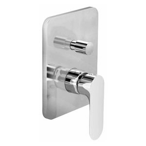 Monomando para Regadera o Tina Riviera Cromado - Foset