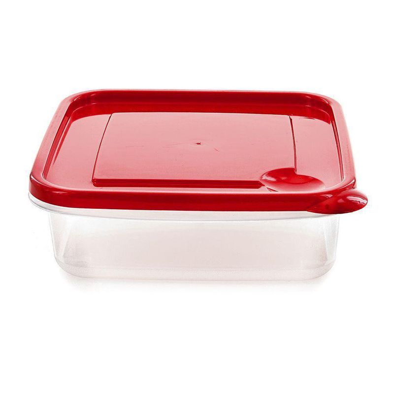 Tazón Cuadrado (3.5 Tz) Rojo