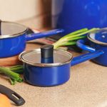 Cacerola De Peltre Recta De 1.6L 16 cm Azul - Cinsa