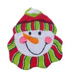 Alfombra DE Entrada Snowman Navidad 72x62 Cm - Viva Navidad