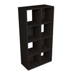 Cubo Nogal De Melamina De 8 Espacios - Viva