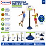 Canasta de Básquetbol Ajustable con Pelota para Niños de 1.2 a 1.8 Metros