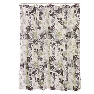 Set de Cortina para Ducha Diseño Flores