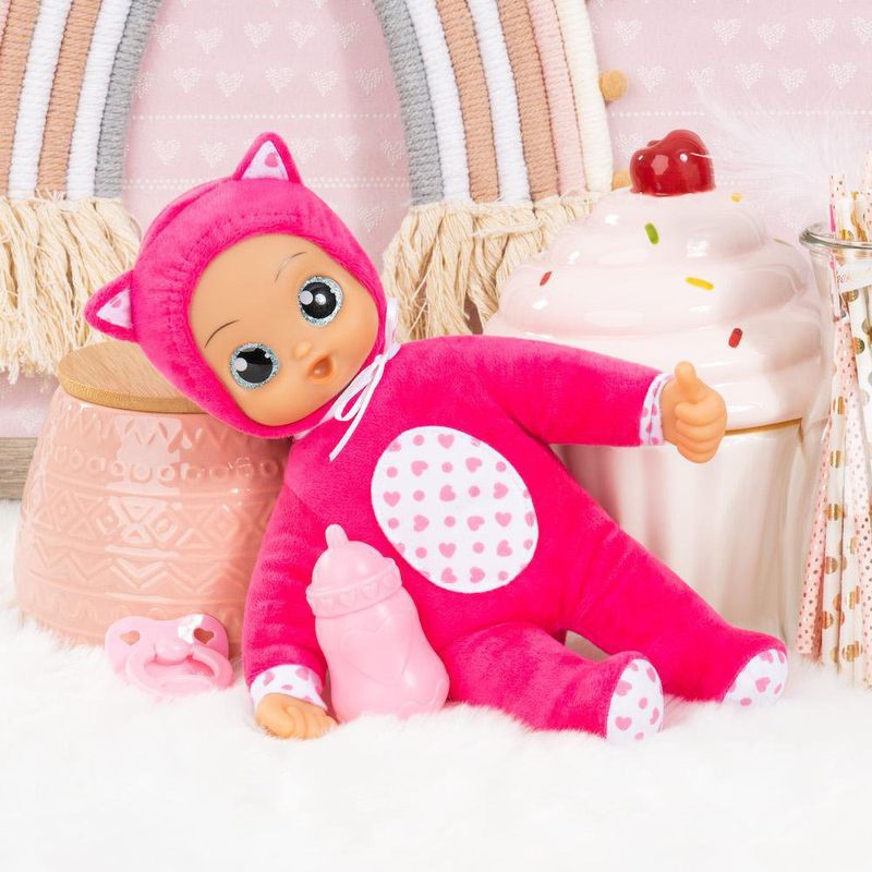 Muñeca Pijama Gatito Con 24 Sonidos - Bayer