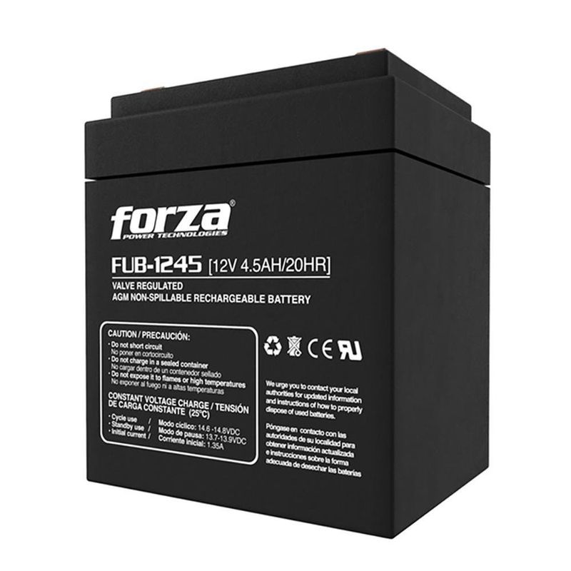 Batería Recargable Forza Fub-1245 12 V
