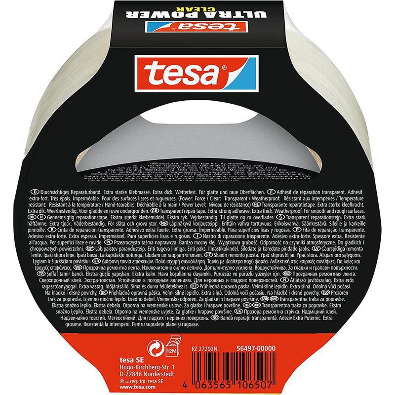 Duct Tape Ultra Power Transparente 48Mm X 20M - Tesa