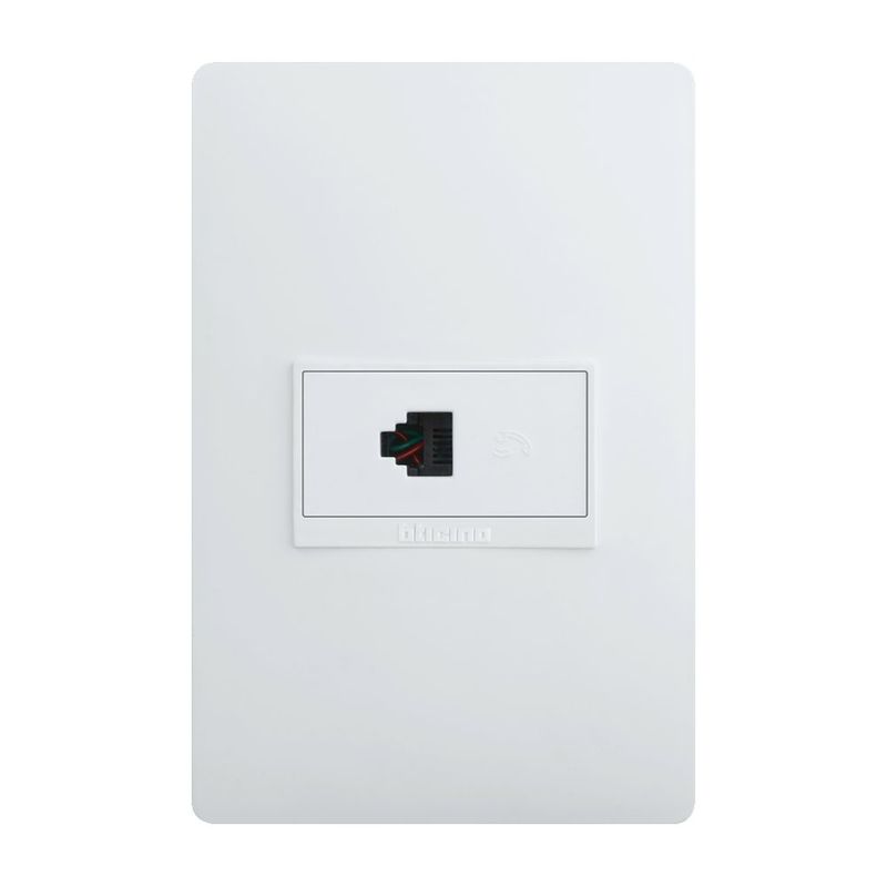 Conector De Datos Rj45 Blanco Categoría 6 - Bticino