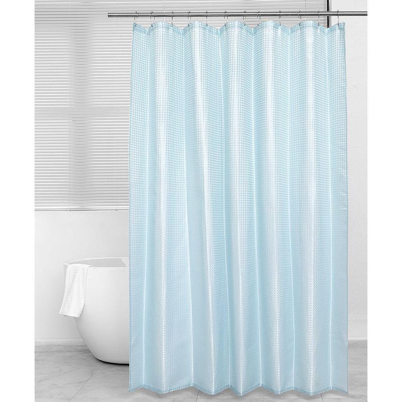 Cortina de Baño Celeste 180X180 Cm - Viva