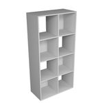 Cubo Blanco De Melamina De 8 Espacios - Viva