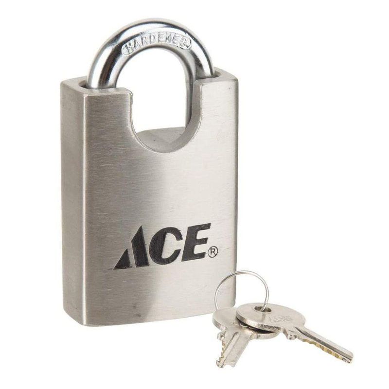 Candado Antipalanca Gancho Cubierto Acero Inoxidable 1 3/4 Plg - Ace