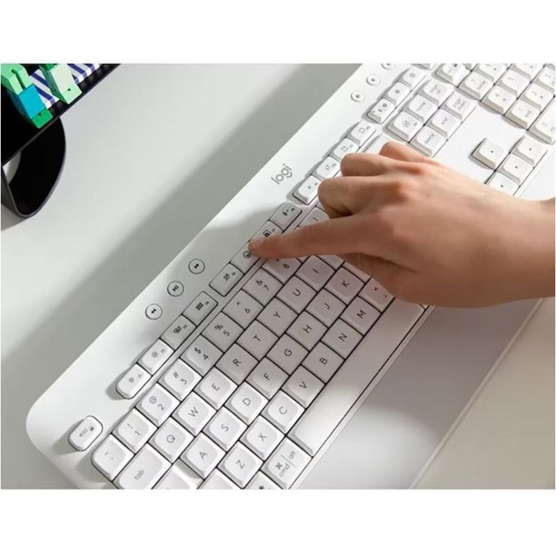 Teclado Inalámbrico En Español K650 Blanco - Logitech
