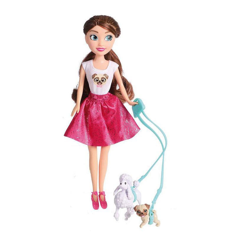Muñeca Paseo De Perro - Zuru