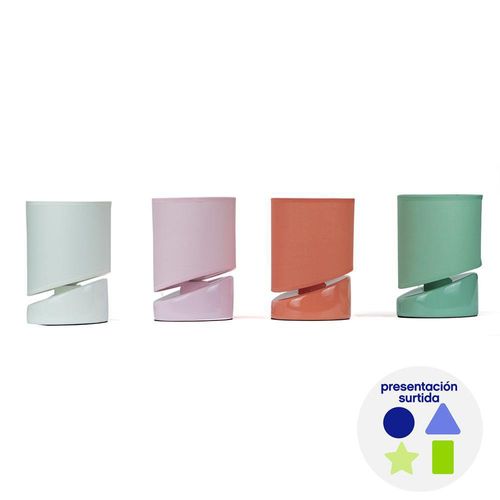 Lámpara Asimétrica Moderna de Mesa Colores Surtidos - Zlumini