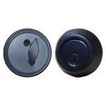 Cerrojo Bari Llave Mariposa Negro Mate – Premium Lock