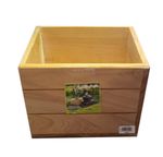 Maceta Multiusos Madera Natural de 15x23 Cm - La Cuya