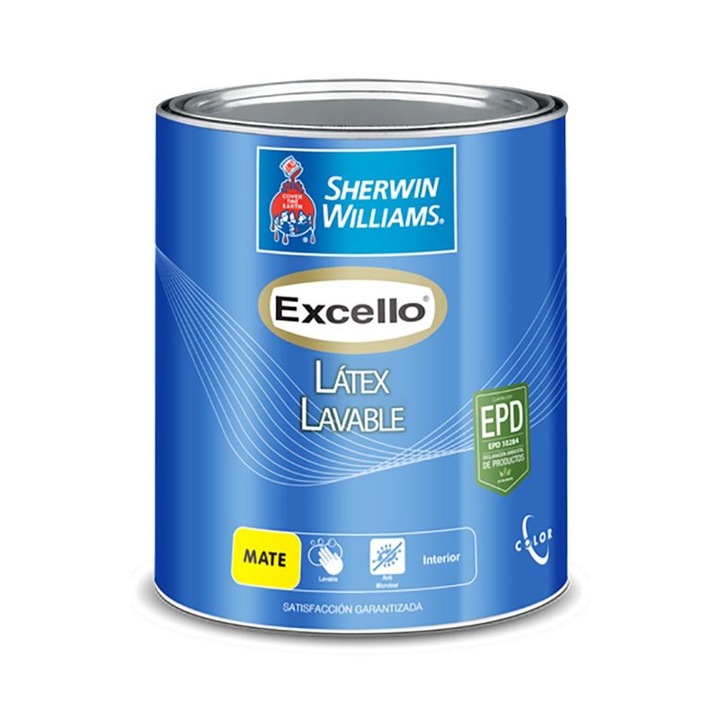 Excello Látex Lavable Mate Base Deep 1 Gal - Sherwin Williams