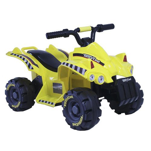 Cuatrimoto Para Niños Color Amarillo - Lider Bike