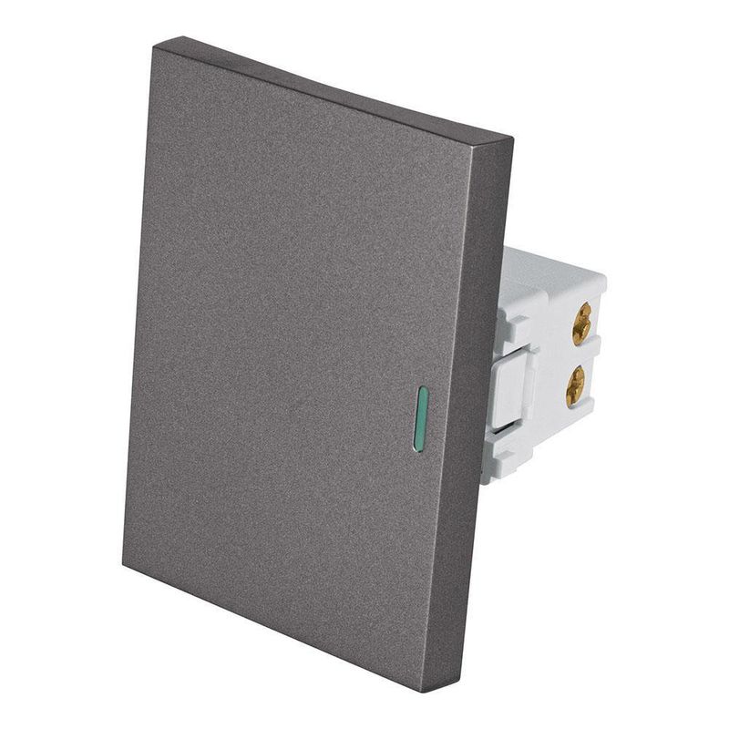 Switch Acero Lisboa 3 Way 3 Módulos - Volteck