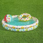 Piscina con Dona y Pelota Inflables - Bestway