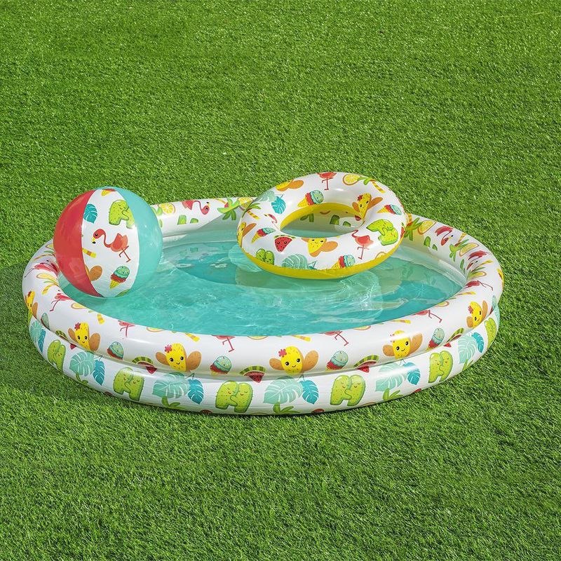 Piscina con Dona y Pelota Inflables - Bestway