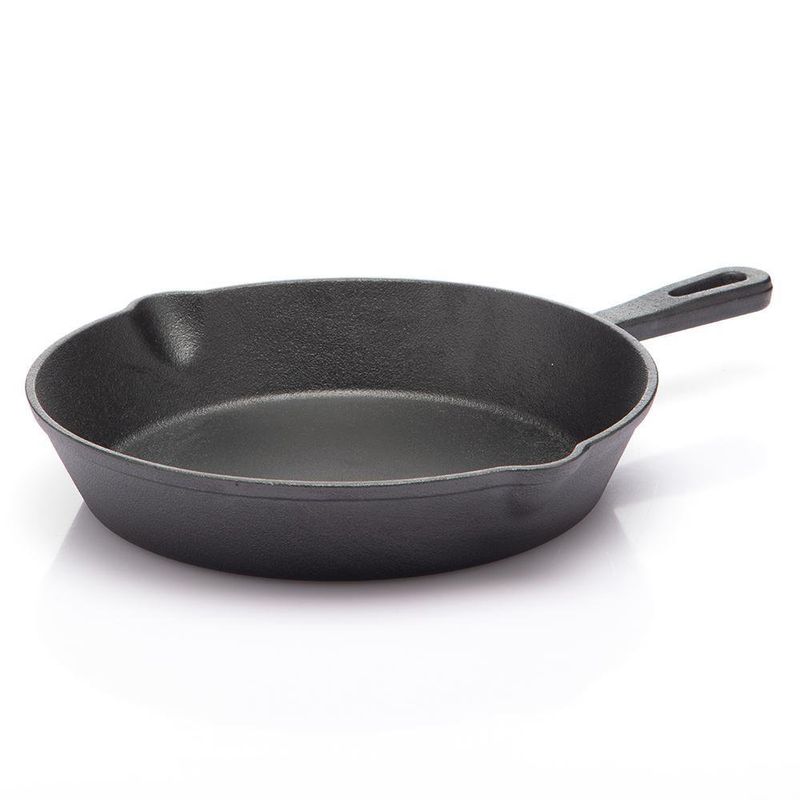 Sartén Tipo Skillet Hierro Fundido 26 Cm Negro - Picca