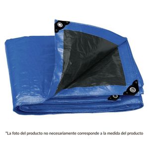 Lona Reforzada Azul 3 x 4 M