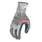 Guantes L De Latex Rosado Y Celeste Flores - Digz