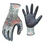 Guantes L De Latex Rosado Y Celeste Flores - Digz