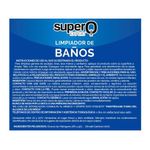 Limpiador De Baños 850 Ml - Super-Q Expert