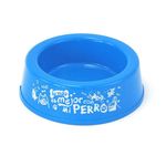 Plato Para Comida De Mascotas 3 Tazas Azul - Guateplast