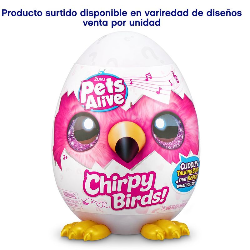 Huevos Chirpy Birds Diseños Surtidos - Zuru